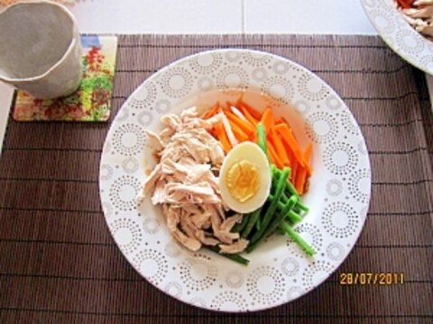 おうちにあるもので簡単ビビン麺